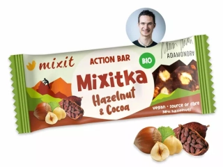MIXIT Mixitka Adama Ondry lískový oříšek a kakao BIO 34 g