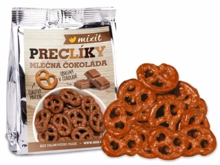 Mixit preclíky do kapsy – Mléčná čokoláda 70g