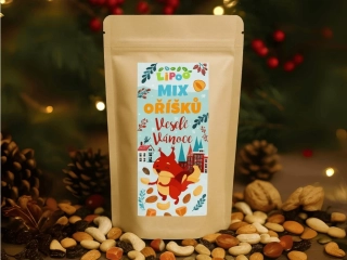 LIPOO MIX OŘÍŠKŮ VESELÉ VÁNOCE 75g