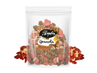 Lyofio Granola jahoda + banán 500 g