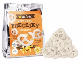 Mixit Preclíky do kapsy Bílá čokoláda a vanilka 70 g