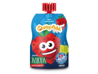 Ovocňák Jahodové pyré 120g