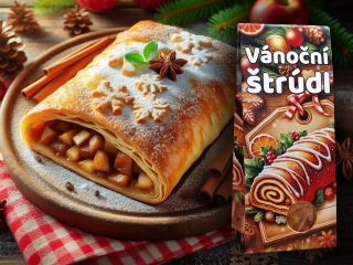 Lipoo VÁNOČNÍ ŠTRÚDL 60g