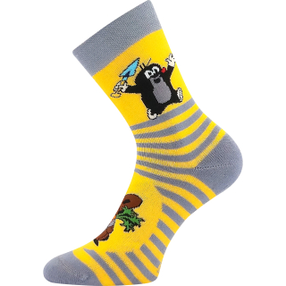 Boma Ponožky dětské froté KRTEK obrázkové chlapecké , vel. 25-29