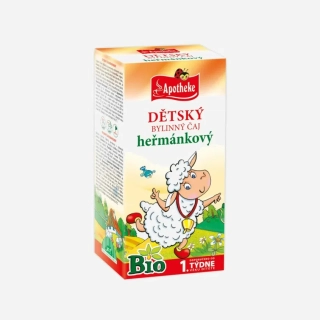 Apotheke Dětský čaj heřmánkový BIO 20 sáčků, 20 g