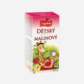 Apotheke Dětský čaj malinový 20 sáčků, 40 g
