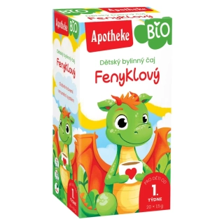 Apotheke Dětský čaj fenyklový BIO 20 sáčků, 30 g
