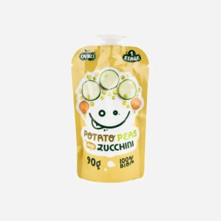 Country Life OVKO příkrm brambora, hrášek, cuketa BIO, 90 g