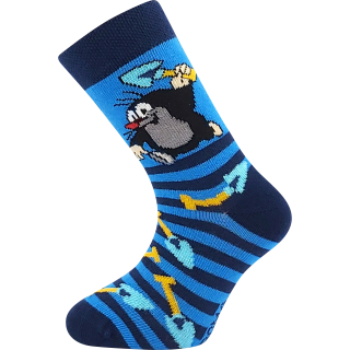 BOMA ponožky dětské KRTEK obrázkové CHLAPECKÉ, vel. 30-34