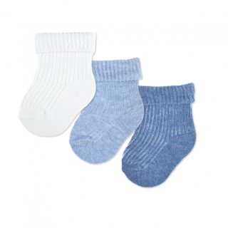 Kojenecké ponožky, BOY, sada 3 páry, vel. 56/62