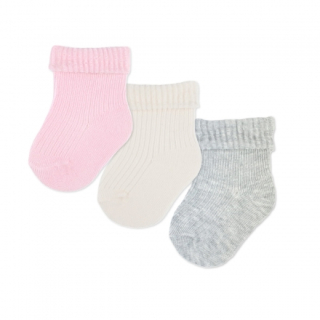 Kojenecké ponožky, Girl, sada 3 páry, vel. 56/62