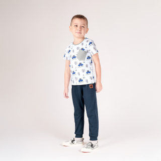 Chlapecké legíny, tmavě modrá, Muki, vel. 116