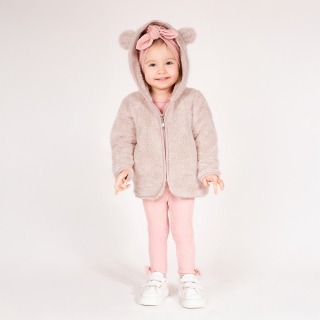 Bunda Luna, dívčí, světlý vřes, Nelly, vel. 74