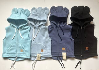 U ANULI Vesta tepláková tmavě modrá, vel. 104