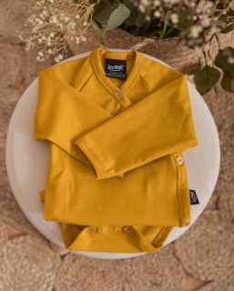 Jožánek Zavinovací body pro miminka, hořčicové, vel. 56