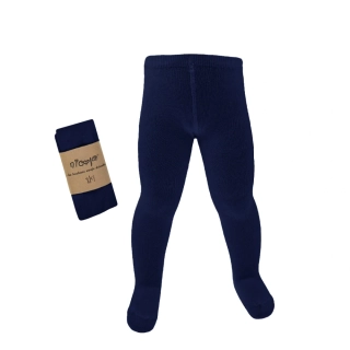 Bambusové dětské punčocháče, modré, vel. 104/110