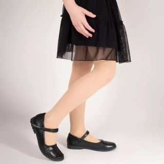 Dívčí hladké silonky béžové, 20 DEN, vel. 152/158