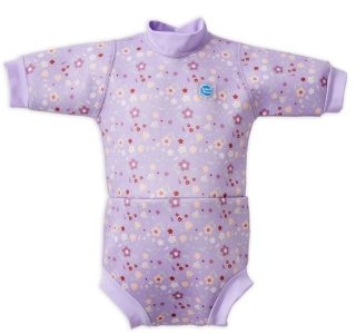 Splash About Baby neoprén - body - Lilac Spring, 3-8 m