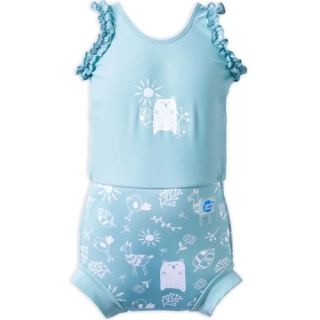 Splash About Plavky Happy Nappy kostýmek - Sunny Bear, 3-8 m
