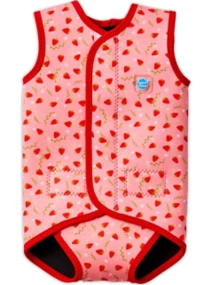 Splash About Baby neoprén-kombi - Strawberry Field, 0-6 m