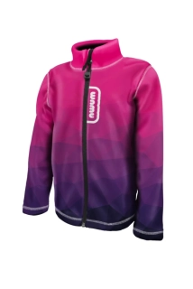 Wamu Fleecová mikina dětská, MOZAIKA, fialová